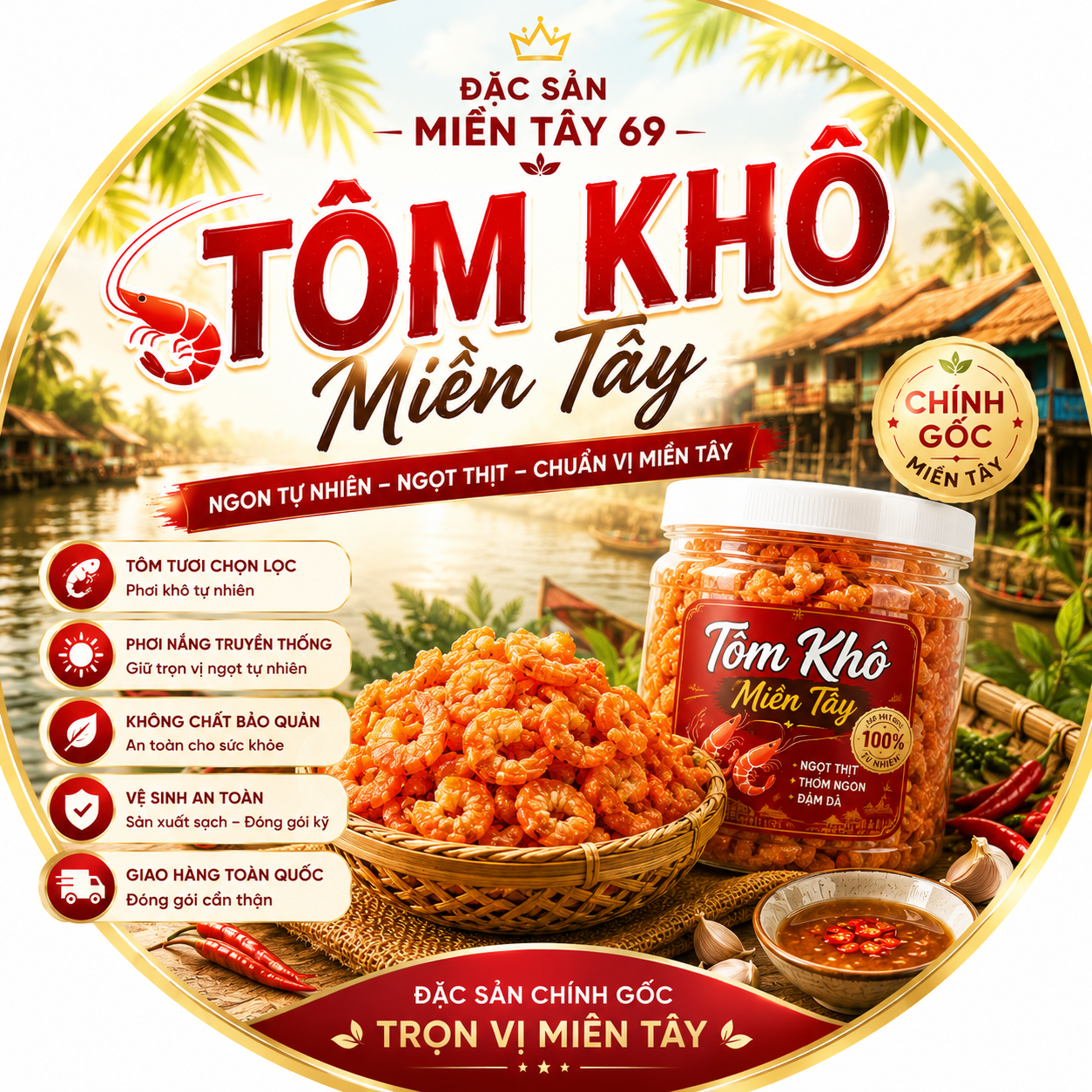 TÔM KHÔ
